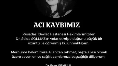 Kuşadası'nda Sağlık Camiası Yasta