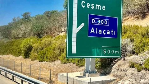 Çeşme'de Motosiklet Kazası Yaşandı