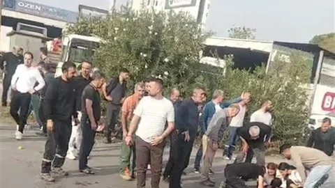 Adana'da Motosiklet Kazası