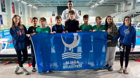 Aliağa Yüzücülerinden Başarı Haberi