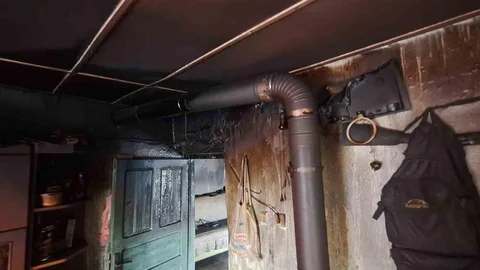 Seydişehir'de Müstakil Evde Yangın Çıktı