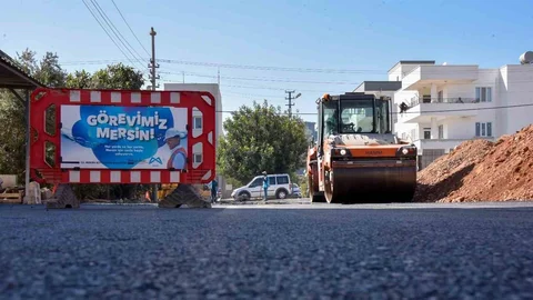 Mersin'de Altyapı Çalışmaları Devam Ediyor