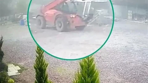 Sakarya'da Çalınan İş Makinesi