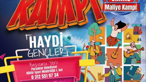 Pursaklar'dan Gençlik Kampı Duyurusu