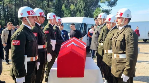Kore Gazisi Osman Nuri Özer'e Veda