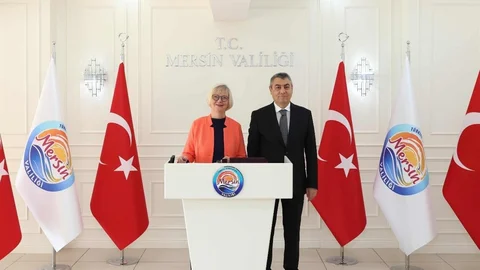 Almanya Büyükelçisi Sorg Mersin'de