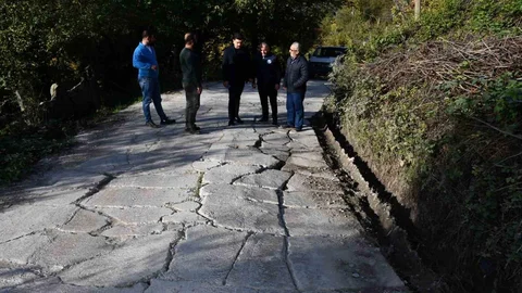 Sinop'ta Yol Tahribatı İncelemesi