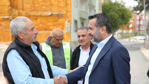 Elazığ'da Yol Yenileme Çalışmaları