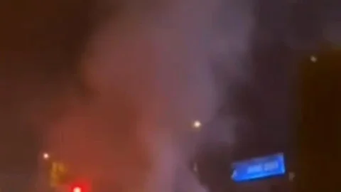 Karabük'te Otomobil Yangını