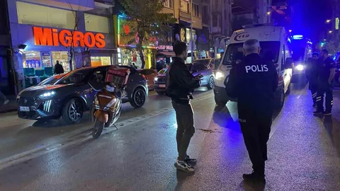 Eskişehir'de Motosiklet Kazası