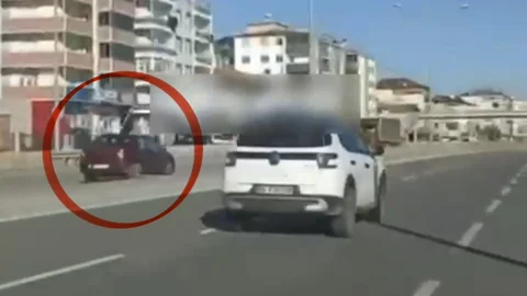 Samsun'da Ters Yöne Giden Sürücüye Ceza
