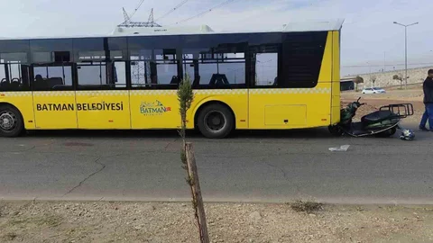 Batman'da Motosiklet Kazası