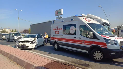 Kayseri'de Zincirleme Trafik Kazası