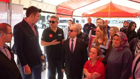 Afyonkarahisar'da Deprem Tatbikatı Yapıldı