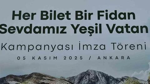 Bakan Yumaklı'dan Fidan Açıklaması