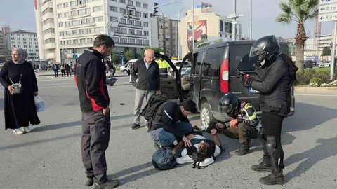 Samsun'da Trafik Kazası Yaşandı