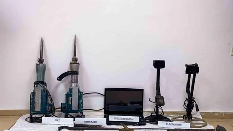 Adıyaman'da Kaçak Kazı Operasyonu