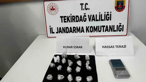 Tekirdağ'da Uyuşturucu Operasyonu
