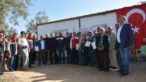 Didim'de İyi Tarım Sertifikası Dağıtımı