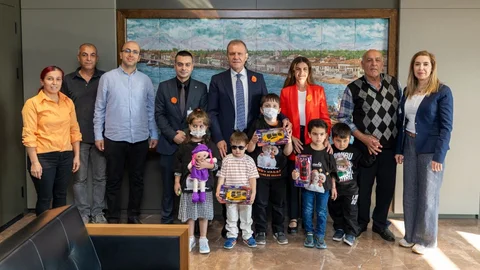 Başkan Seçer, Lösemi Hastası Çocuklarla Bir Araya Geldi