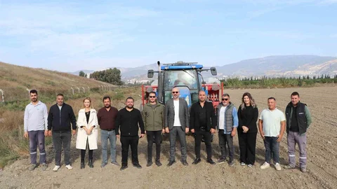 Söke'de Buğday Ekim Çalışmaları Başladı