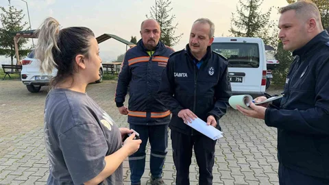 Bartın'da Temizlik İşçisinden Örnek Davranış