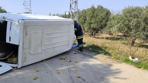 Defne'de Trafik Kazası Meydana Geldi