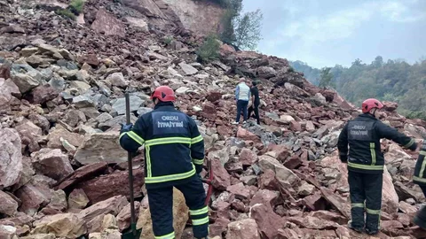 Ordu’da Taş Ocağında Göçük Oluştu