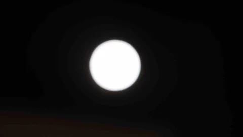 Kırşehir'de Kunduz Süper Ay Işıldadı