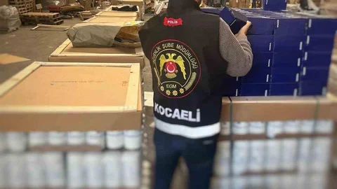 Kocaeli'de Sahte Yedek Parça Operasyonu