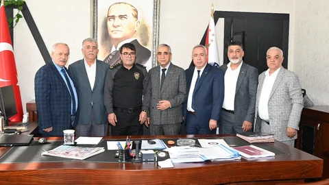 Başkan Sarı'dan İl Emniyet Müdürü Yılmaz'a Ziyaret