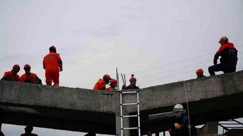 Erzincan'da Deprem Tatbikatı Yapıldı