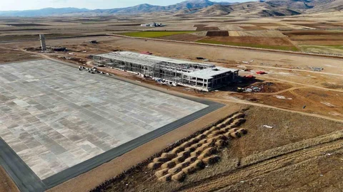 Gümüşhane'de Havalimanı İnşaatı İlerliyor