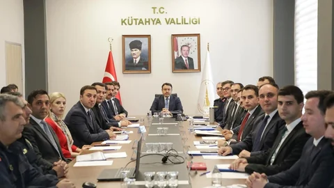 Kütahya'da Güvenlik Toplantısı Yapıldı