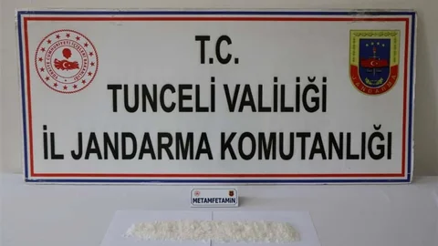 Tunceli'de Uyuşturucu Operasyonu