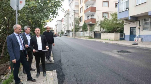 Çayırova'da Yol Yenileme Çalışmaları Başladı