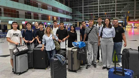 Denizli'de Öğrenciler Almanya'da Staj Yaptı