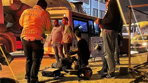 Adıyaman'da Motosiklet Kazası