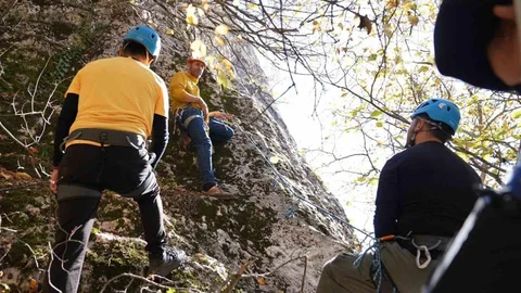 Keltepe'de Kaya Tırmanışı Projesi Başlıyor