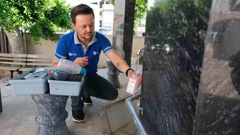 Antalya'da Su Analizleri Yapılıyor