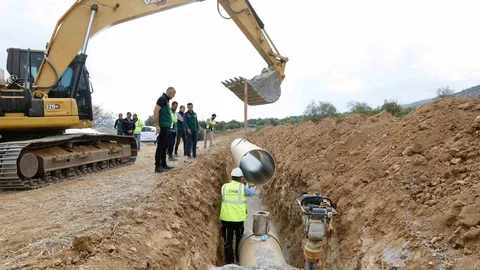 Bozdoğan’da Arazi Sulama Çalışmaları
