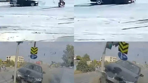 Adana'da Motosiklet Kazası