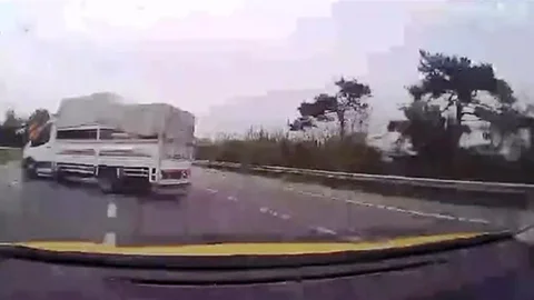 Samsun'da Taksi Şoförünün Başarılı Manevrası