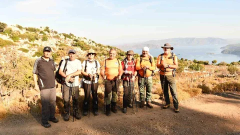 Marmaris'te Doğa Yürüyüşü Etkinliği
