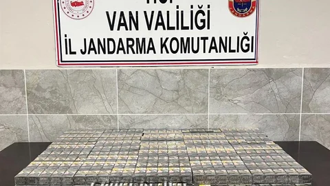 Van'da Kaçak Sigara Operasyonu