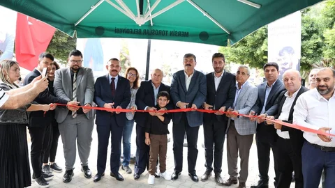Toroslar’da Mimar Sinan Parkı ve Ülmiye Topuz Taziye Evi Açıldı