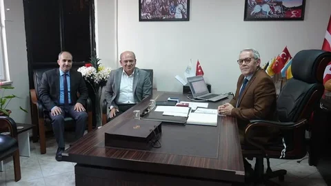 Edremit'te Eğitim İş Birliği Görüşmesi