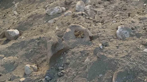 Burdur'da İnsan Kemikleri Bulundu