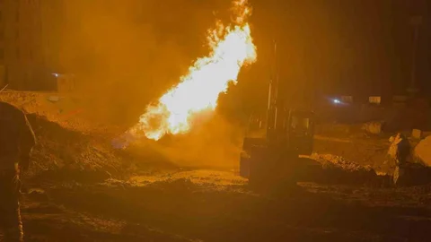 Hatay'da Doğal Gaz Patlaması