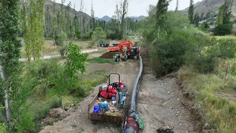 Erzurum'da Modern Sulama Projesi